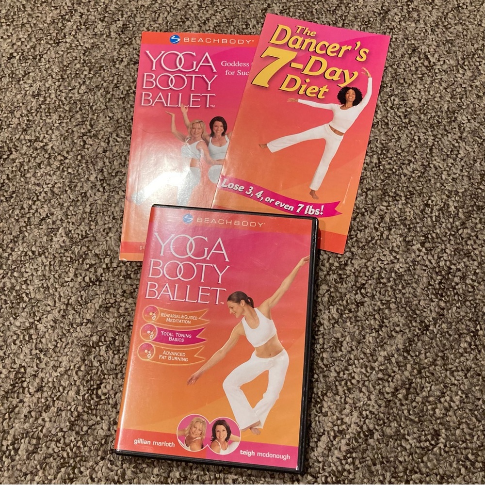 Yoga Booty Ballet DVD. used. 2006